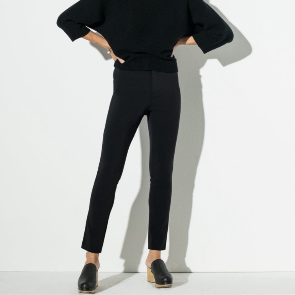 The Reset R Label Black Pants Skinny Stretch Pant Black Work Sz S
